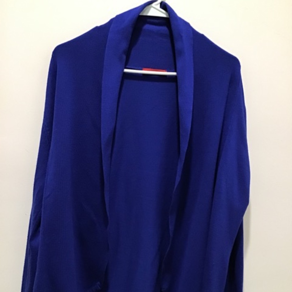 Blue cobalt light sweater